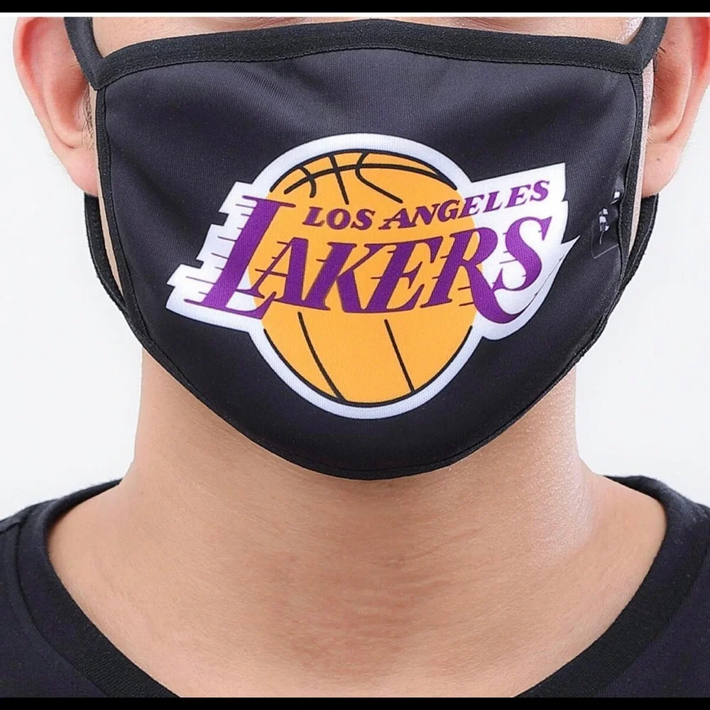 LA Lakers Los Angelos Lakers Face Mask